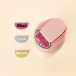 Personalised Glitter 3D Name Tag for Owala Cup Accessory Birthday Christmas Gift for Woman Man