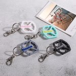 Personalized 3D Printed Multicolour Mountain Bike Pedal Keychain with Name Cycling Accessory Race Gift for Cyclists Cycling Lover