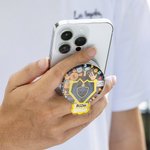 Personalized Acrylic Discipline Bulb Design Airbag Magsafe Phone Grip Stand Holder with Text School Badge Birthday Gift for University Student