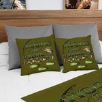 Personalizado Hooked On Being Papa Tema Pesca Funda Almohada con Nombres Camuflaje Decoración del Hogar Cumpleaños Día de los Abuelos para Papá Abuelo