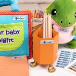 Personalized Colourful Laser Sequin Birth Flower Waterproof Name Stickers Labels School Supplies Back to School Gift for Kids