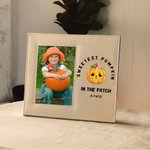 Marco de fotos de piel personalizado con nombre para pared o mesa Regalo de cumpleaños de Halloween para niños