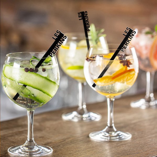 Bâtonnets de Cocktails Personnalisés avec Texte Set de 15 Mélangeurs de Cocktails Décoration du Bar Cadeau de Mariage Soirée