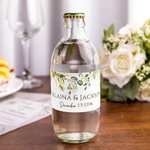 Personalized Eucalyptus Theme Wedding Water Bottle Labels Set of 30 Engagement Bridal Shower Party Gift