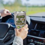 Personalized Hooked On Being Papa 30oz Tumbler with 1-16 Names Grandparents Day Father's Day Gift for Grandpa Dad