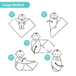 Personalisierte niedlichen Dinosaurier weichen Swaddle Decke und Knoten Hut Set mit Namen Geburtstag Baby Dusche Geschenk für Neugeborene Baby Boy
