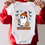 Personlig Söt Spöke Fladdermus Barn Aldult T-shirt Baby Bodysuit Halloween Present till Familj Vän