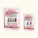 Personalized Best Friend Forever Never Apart LoveTree Acrylic Plaque House Decorations Gift for Best Friends