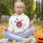 Spersonalizowana bluza z kapturem dla dzieci i dorosłych z imieniem i nazwiskiem na Halloween Prezent na Święto Dziękczynienia dla rodziny