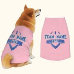 Personalizado Multicolor Glitter Fútbol Elemento 100% Algodón Mascota Jersey Chaleco con Nombre y Número Cumpleaños Cheer Accesorios Regalo para los a