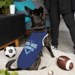 Personalizado Multicolor Glitter Fútbol Elemento 100% Algodón Mascota Jersey Chaleco con Nombre y Número Cumpleaños Cheer Accesorios Regalo para los a