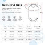 Personalizado Multicolor Rayas Elemento Béisbol Bebé Body Jersey con Nombre y Número Juegos Olímpicos Día de Cumpleaños Regalo para recién nacidos