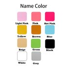 Personalised Glitter 3D Name Tag for Owala Cup Accessory Birthday Christmas Gift for Woman Man