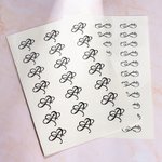 Autocollants de Tatouages Imperméables Peresonnalisés avec Noms et Date Symbole Infini Cœur Lot de 12 Cadeaux Anniversaire de Mariage pour Couple