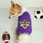 Personalizado Multicolor Glitter Fútbol Elemento 100% Algodón Mascota Jersey Chaleco con Nombre y Número Cumpleaños Cheer Accesorios Regalo para los a