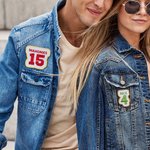 Personalized Multicolour Embroidered Sport Patch with Name and Number Sports Event Cheer Accessories Gift for Sport Lover