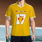 Maillot unisexe de football avec nom et numéro, personnalisé et multicolore, avec drapeau national Cadeau d'anniversaire pour les amoureux du football