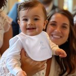 Spersonalizowany haftowany krzyż 100% bawełniany śliniak dla niemowląt z imieniem Prezent urodzinowy dla niemowląt Dziewczynki Chłopcy