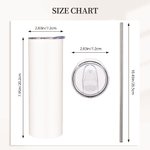 Personlig Vintage Bokhylla Böcker 20oz Skinny Tumbler med halm Namn Födelsedag Läsning Present för bokälskare Bookworm