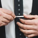 Personalizado grabado clip de corbata y gemelos conjunto con caja de madera Boda Cumpleaños Regalo para Hombres Groommen