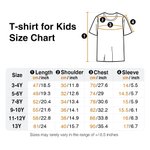 Personalized Cute Alphabet 100% Cotton Kid T-Shirt with Initial and Name First Day of School Outfit Back to School Gift for Boys Girls
