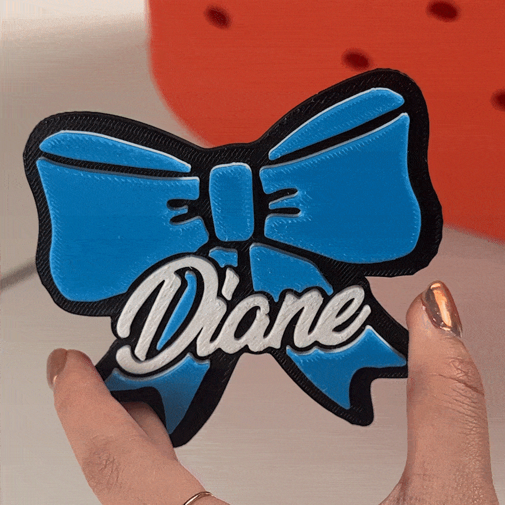Personalisierte 3D Effekt Cheer Bow Tasche Charm Button mit Namen Zubehör für Bogg Team Cheering Geschenk für Frauen Mädchen Cheerleader