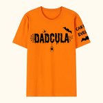 Personlig Halloween Bat Spider Web Momster Dadcula Sweatshirt T-shirt Hoodie med 1-6 namn Multicolor Tillgänglig Holiday Party Present för familjen