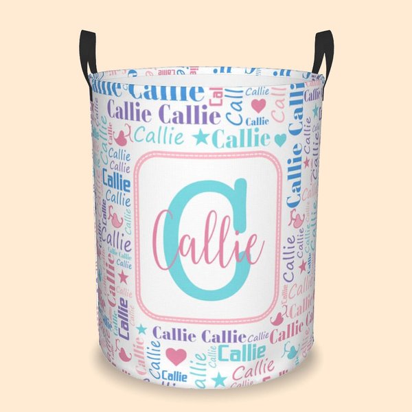 Panier à linge pliable de grande capacité avec poignée Cadeau de pendaison de crémaillère pour garçons filles