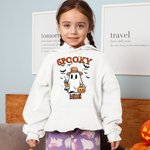 Spersonalizowana upiorna bluza z kapturem dla dzieci i dorosłych z imionami od 1 do 10 na Halloween, Święto Dziękczynienia i prezent dla rodziny