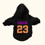 Personalizzato Multicolore Nome Numero Caldo Morbido Cane Maglia con Cappuccio per Tutte le Razze Carino Pet Gioco Giorno Festa Costume Festival Compl