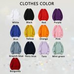 Personalized Multicolour Volleyball Mom Crewneck Sweatshirt with 1 - 6 Kid Names Birthday Sports Event Cheer Accessories Gift for Volleyball Lover