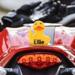 Personalized Double Middle Finger Duck with Text Desktop Decoration Interesting Car Accessory Gift for Friend Colleague
