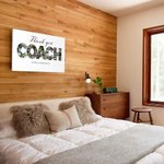 Personalised Thank You Coach 18 Photos Collage Canvas Painting Wall Art with Text Home Decor Birthday Retirement Team Appreciation Gift for Coach