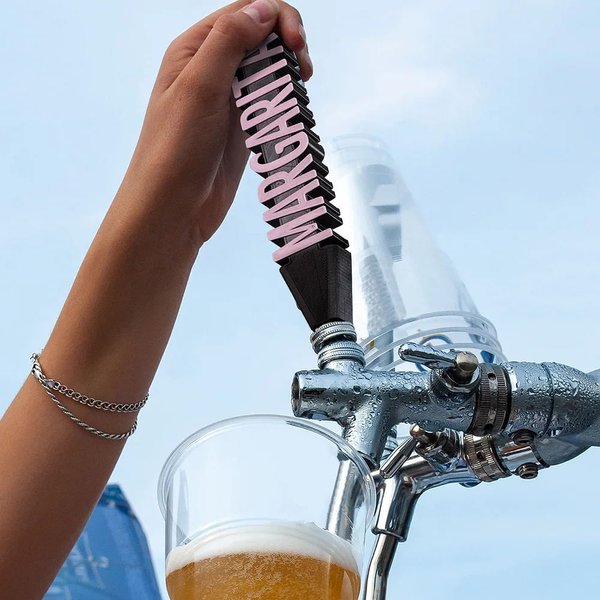 Personalisierter Bierzapfhahngriff mit 3D-Namen-Druck für Fass Biergarten Oktoberfest Geschenk für Bierliebhaber Herren