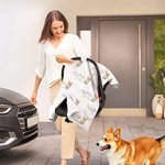 Housse de siège auto pour bébé avec nom Cadeau d'anniversaire Cadeau de douche pour nouveau-né Nouvelle maman