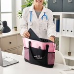 Estetoscopio personalizado de gran capacidad Bolsa de asas con nombre Cumpleaños Graduación Agradecimiento Regalo para la enfermera Médico Personal
