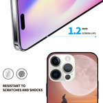 Spersonalizowane etui na iPhone'a Witch Vampire Bat Pumpkin z imionami dzieci 1- 6 Urodziny Halloween Prezent dla rodziny