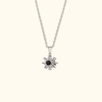 Collier Personnalisé Projection de Photo Forme Flocon de Neige Cadeau d'Anniversaire pour Elle