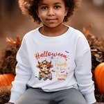 Spersonalizowana bluza dla dorosłych z imieniem dopasowanym do stroju dla mamy i mnie Prezent na Halloween dla rodziny