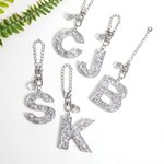 Personalized Glitter Letter Charm for Stanley Tumbler Water Bottle Accessories Birthday Gift for Women Girls