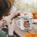 Personalizada Bruja Fantasma Caricatura Personaje Esmalte Taza Halloween Regalo para Niños Niñas