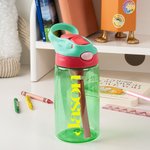 Personalisierte Name Wasserflasche für Camping Tag Betätigung im Freien Outdoor Schulanfang Geschenk für Kinder Jungen Mädchen