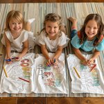 Personalised Rainbow Letter DIY Colouring Cousin Crew Cushion Cover with Name Family Party Home Decor Birthday Gift for Boys Girls