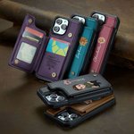 Gepersonaliseerde Cartoon karakter geboorte bloem naam lederen Flip Wallet telefoon geval voor iPhone met kaarthouder RFID Blokkeren Gift voor familie vriend