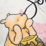 Personalized Soft Classic Winnie the Pooh Fleece Throw Blanket with Name and Initial Baby Shower Receiving Gift for Newborns