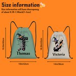 Bolsa de caramelos personalizada para Halloween con iniciales y nombre Truco o Trato Regalo para niños