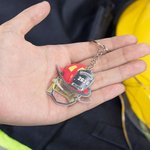 Gepersonaliseerde Acryl Brandweerhelm Sleutelhanger met Rangnummer en Naam Grappig Auto Ornament Verjaardag Bedankje Cadeau voor Brandweerman