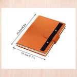 Set di penna e taccuino in pelle PU foderato A5 personalizzato con nome inciso Regalo di Natale di compleanno per insegnanti