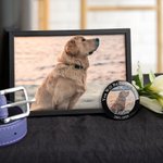 Personalised Wedding Funeral Memorial Photo Button Pin Badge with Name Year and Text In Remembrance Sympathy Gift for Loss of Loved One