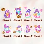 Personalizado Halloween Calabaza Neón Fantasma 100% Algodón Body con Nombre Truco o Trato Regalo para Bebé Niña Niño